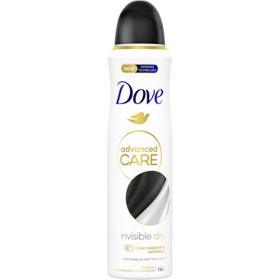 Антиперспирант Dove Невидимый 150 мл (8720181291630)