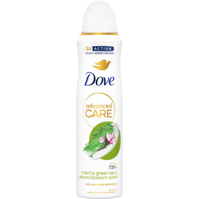 Антиперспирант Dove Зеленый чай матча и цвет сакуры 150 мл (8720181291654)
