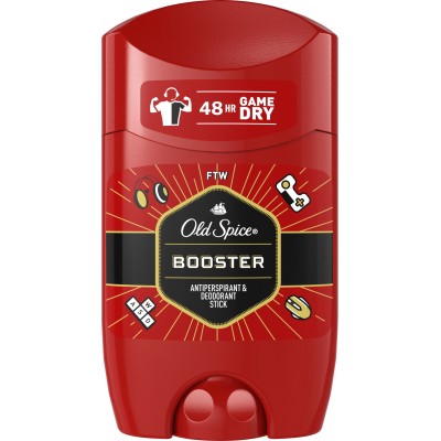 Антиперспирант Old Spice твердый Booster 50 мл (8006540163856/8006540442111)