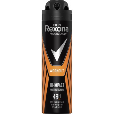 Антиперспирант Rexona Men Workout 150 мл (8717163891735)