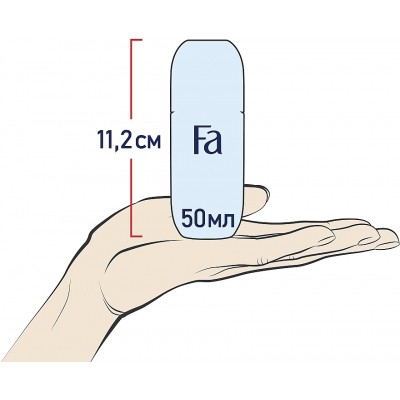 Антиперспирант Fa Invisible Fresh Lily of the Valley 50 мл (9000101251401)