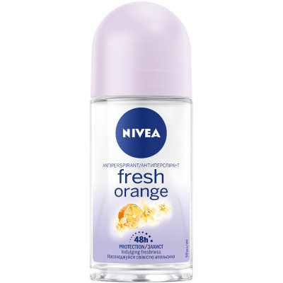 Антиперспірант Nivea Fresh Orange Свіжий апельсин кульковий 50 мл (4005900965868/4006000008035)