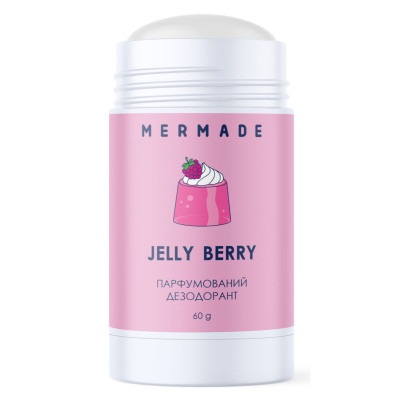 Дезодорант Mermade Jelly Berry Парфумований 60 г (4823122901088)