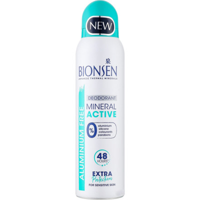 Дезодорант Bionsen Mineral Active 150 мл (8017331082843)