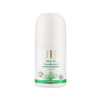 Дезодорант Health and Beauty Fresh Green с магнием 75 мл (7290017824420)
