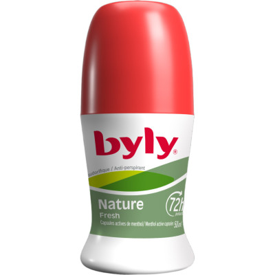 Дезодорант Byly Fresh Nature 48H Кульковий 50 мл (8411104003200)