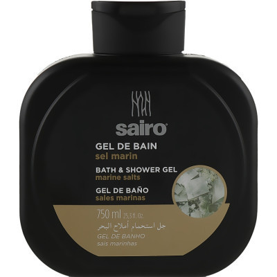 Гель для душу Sairo Bath And Shower Gel Морська сіль 750 мл (8433295049317)