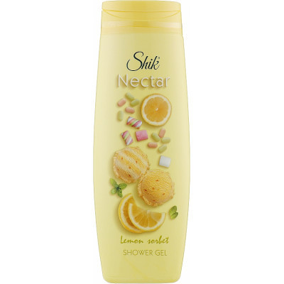 Гель для душу Shik Nectar Lemon Sorbet Лимонний сорбет 400 г (4823107602337)