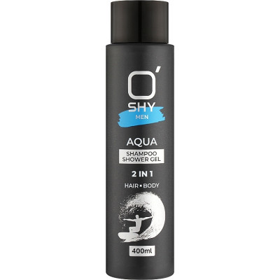 Гель для душу O'Shy Aqua Men 2 в 1 400 мл (4820263231739)