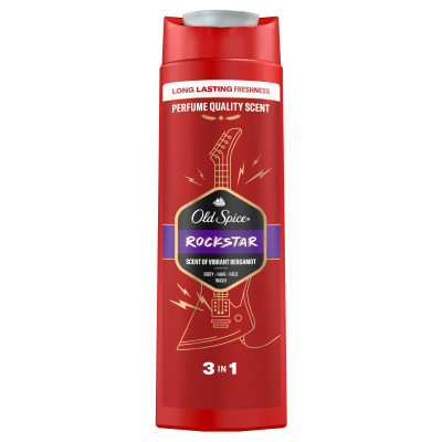 Гель для душу Old Spice 3-в-1 Rockstar 400 мл (8700216232746)