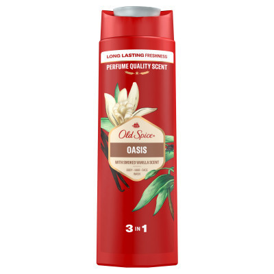 Гель для душу Old Spice 3-в-1 Oasis 400 мл (8006540838761)