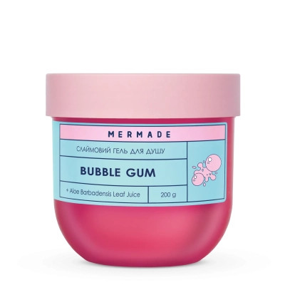 Гель для душу Mermade Bubble Gum Слаймовий 200 г (4823122900746)