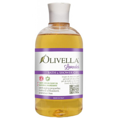 Гель для душа Olivella Лаванда на основе оливкового масла 500 мл (764412204110)