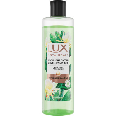 Гель для душа Lux Botanicals Кактус и гиалуроновая кислота 480 мл (8720181499845)