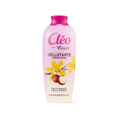 Гель для душа Cleo Цветы ванили и масло ши 750 мл (8001280012723)