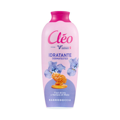 Гель для душа Cleo Цветы ириса и медовый нектар 750 мл (8001280012716)