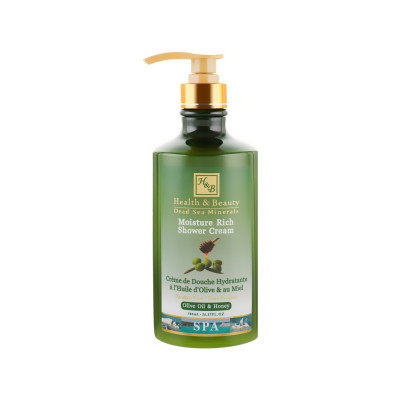 Гель для душу Health and Beauty Оливкова олія та мед 780 мл (7290012326295)
