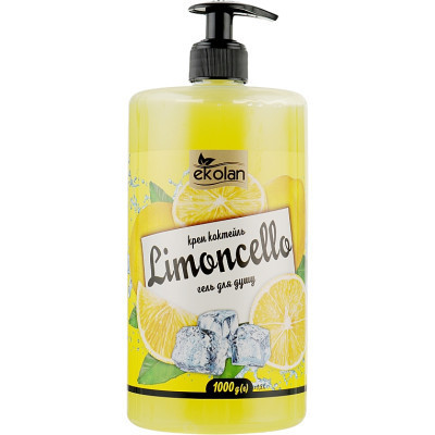 Гель для душу Ekolan Limoncello Крем-коктейль 1000 г (4820217131719)