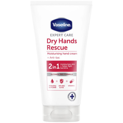 Крем для рук Vaseline Эксперт уход 2 в 1 Увлажняющий 75 мл (8712561479776)