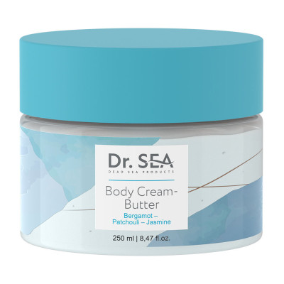 Крем для тела Dr. Sea Body Cream-Butter Бергамот, Пачули, Жасмин 250 мл (7293720020899)