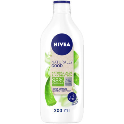 Лосьон для тела Nivea Naturally Good 200 мл (4005900784322/4005900873637)