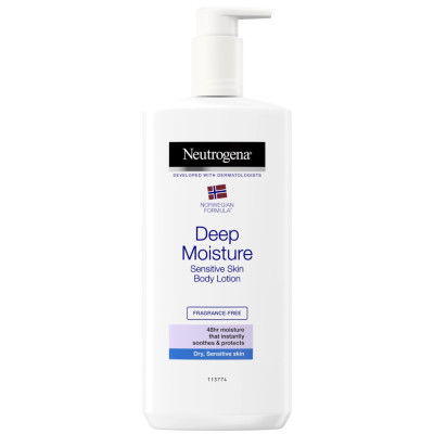 Лосьон для тела Neutrogena Глубокое увлажнение для чувствительной кожи 400 мл (3574660527452)