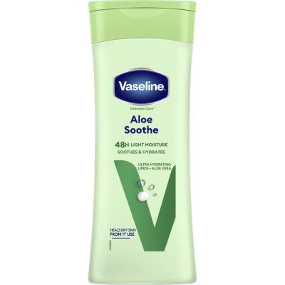 Лосьон для тела Vaseline Intensive Care С алоэ для обезвоженной кожи 400 мл (8712561482318)