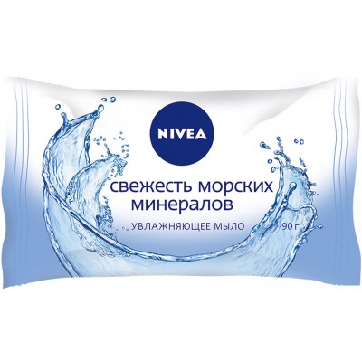 Тверде мило Nivea Морські мінерали 90 г (4005808824304)