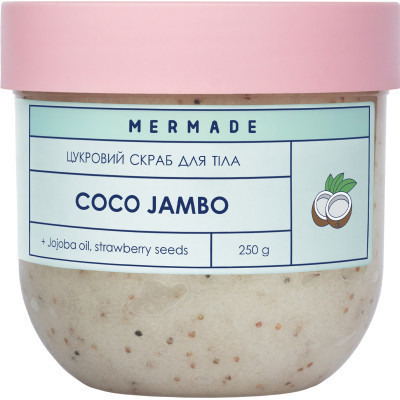 Скраб для тела Mermade Coco Jambo Сахарный 250 г (4820241303724)