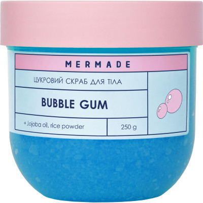 Скраб для тела Mermade Bubble Gum Сахарный 250 г (4820241303694)