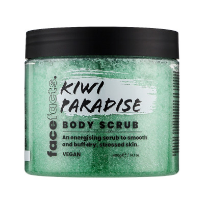 Скраб для тела Face Facts Body Scrub Kiwi Paradise Рай киви 400 г (5031413938494)
