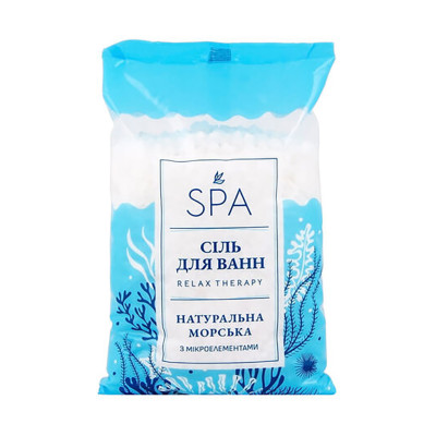 Соль для ванн Spa Морская натуральная 1000 г (3800227850481)