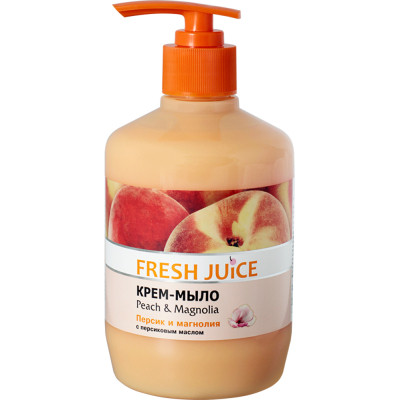 Жидкое мыло Fresh Juice Peach & Magnolia 460 мл (4823015911507)