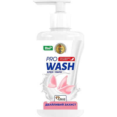 Жидкое мыло Pro Wash Заботливая защита 470 г (4260637725356)