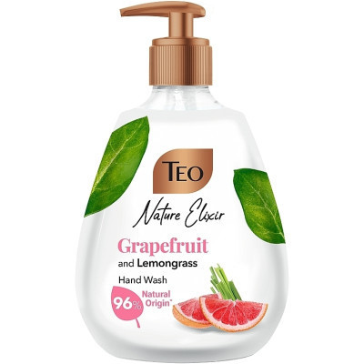 Рідке мило Teo Beauty Nature Elixir Грейпфрут і лемонграс 300 мл (3800024047756)