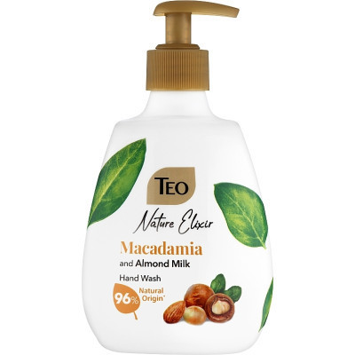 Жидкое мыло Teo Beauty Nature Elixir Макадамия и миндальное молочко 300 мл (3800024047749)