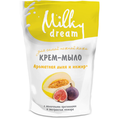 Жидкое мыло Milky Dream Ароматная дыня и инжир дой-пак 500 мл (4820205300141)