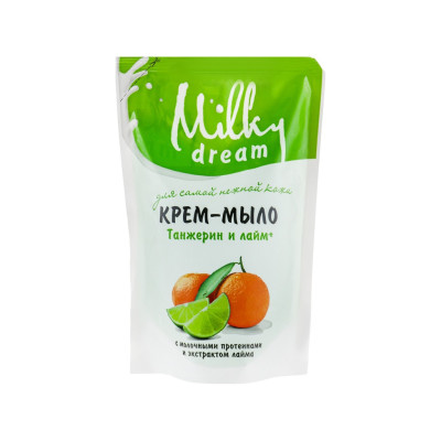 Жидкое мыло Milky Dream Танжерин и лайм дой-пак 500 мл (4820205300165)