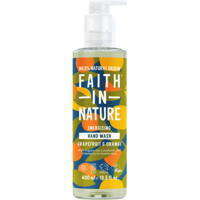 Жидкое мыло Faith in Nature Натуральное С грейпфрутом и апельсином 400 мл (708002401695)