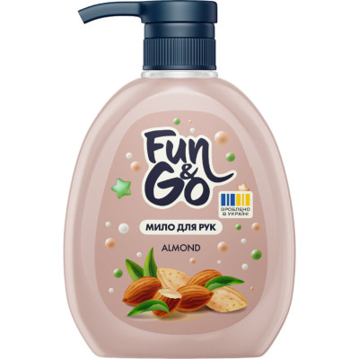 Жидкое мыло Fun&Go Almond 300 мл (4820204701772)