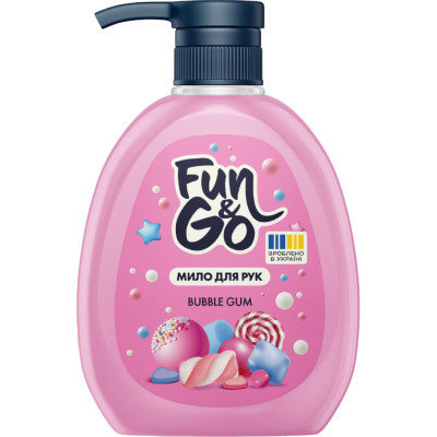 Жидкое мыло Fun&Go Bubble Gum 300 мл (4820204701765)