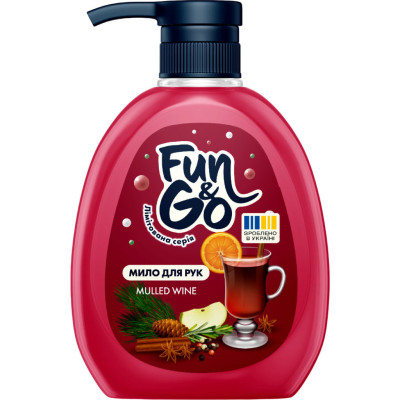Жидкое мыло Fun&Go Mulled Wine 300 мл (4820204702045)