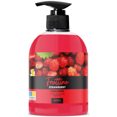 Жидкое мыло Fruttino Strawberry 460 мл (4820204701857)