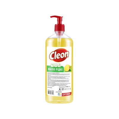 Жидкое мыло Cleon Лимон 1 л (4820289450244)