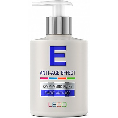 Жидкое мыло Leco E Ефект Anti-Age 300 мл (XL 40032)