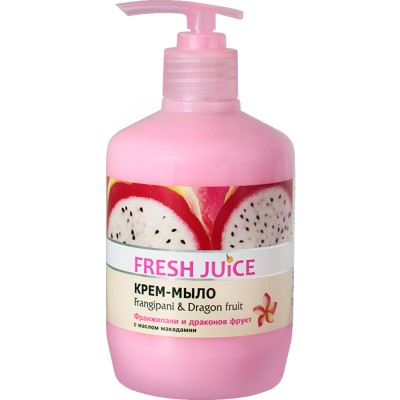 Жидкое мыло Fresh Juice Frangipani & Dragon Fruit 460 мл (4823015923326)