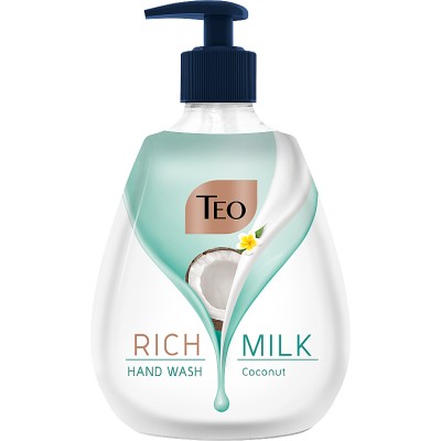 Жидкое мыло Teo Beauty Rich Milk Coconut 400 мл (3800024045165)