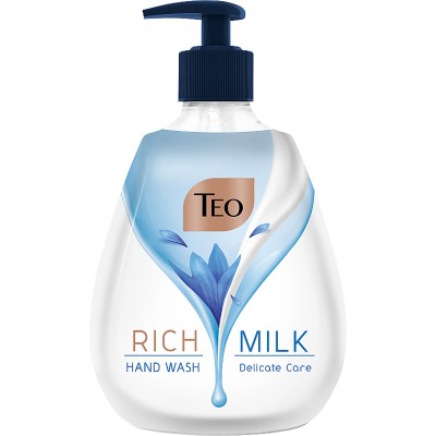 Жидкое мыло Teo Beauty Rich Milk Delicate Care 400 мл (3800024045141)