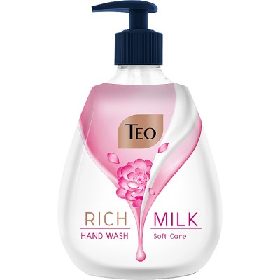 Жидкое мыло Teo Beauty Rich Milk Soft Care 400 мл (3800024045400)