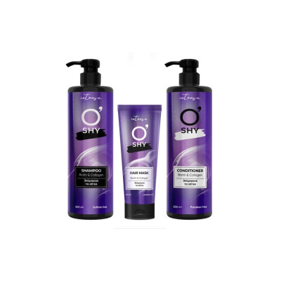 Набор косметики O'Shy Intense Biotin & Collagen Маска для волос 200 мл + Шампунь 500 мл + Кондиционер 500 мл (4802370056153)